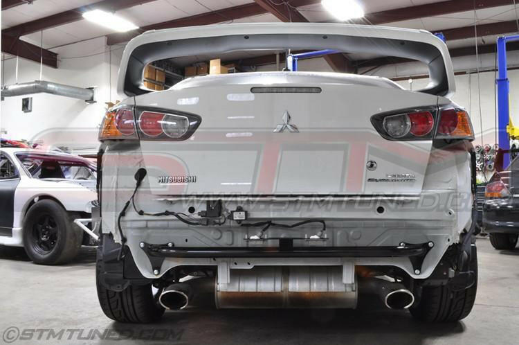 STM Lightweight Rear Bumper Support Bar | 2008-2015 Mitsubishi Lancer Evolution X (STM-EVOX-BSBR).