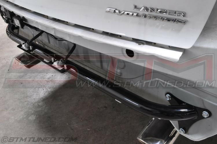 STM Lightweight Rear Bumper Support Bar | 2008-2015 Mitsubishi Lancer Evolution X (STM-EVOX-BSBR).