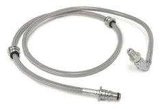 STM Teflon-Coated Braided Stainless Steel Clutch Line | 2008-2015 Mitsubishi Evo X (STM-EVOX-CLUTCHLINE).