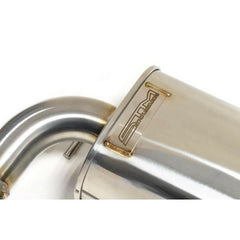 STM Stainless Cat-Back Exhaust - Dual Exit | 2008-2015 Mitsubishi Evo X (STM-EVOX-EXDE-SS).