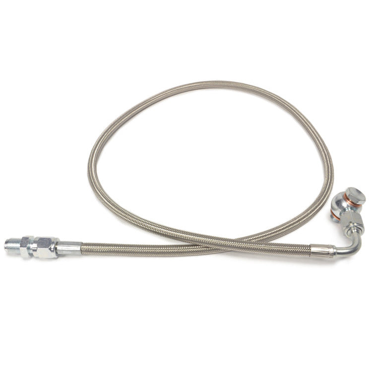 STM Garrett GT30/35R Turbo Oil Feed Line Kit | 2008-2015 Mitsubishi Evo X (STM-EVOX-OFLK-GTBB).