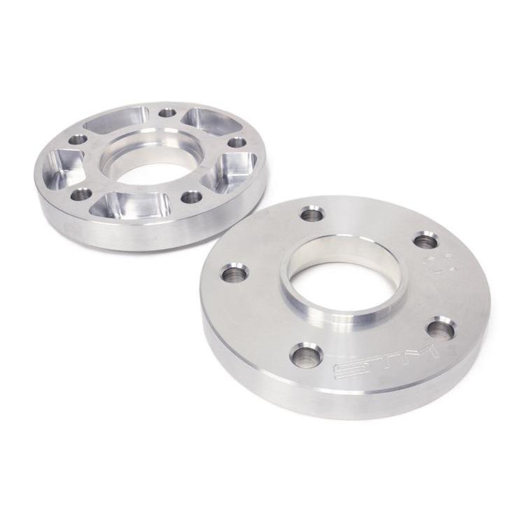 STM 5x114.3 Aluminum Wheel Spacers - 15mm | 2008-2015 Mitsubishi Evo X (STM-WHSP-15).