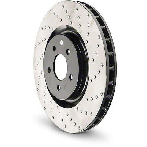 Stoptech Cross Drilled Rear Brake Rotor | 2017-2021 Honda Civic Type-R (128.40101L/R).