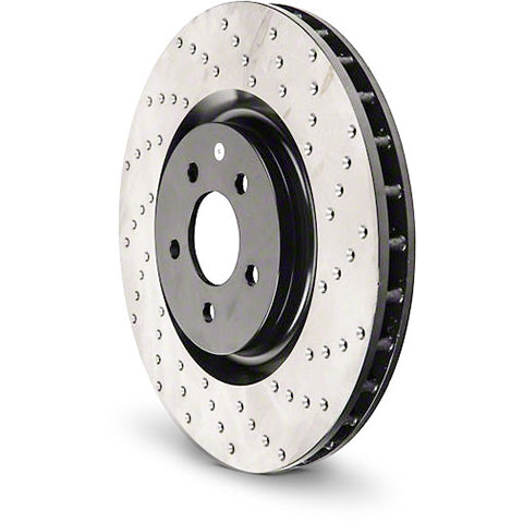 Stoptech Cross Drilled Rear Brake Rotor | 2017-2021 Honda Civic Type-R (128.40101L/R).