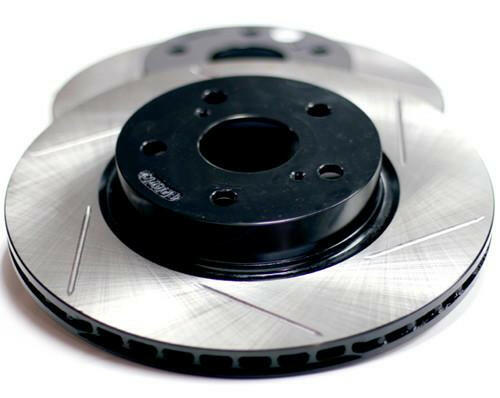 Stoptech Slotted Rotors | 2008-2015 Mitsubishi Evo X (126.46076S).