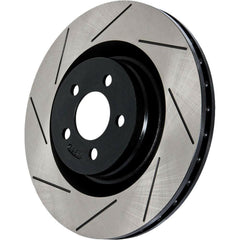 Stoptech Slotted Rotor - Front Left | 2003-2006 Mitsubishi Evo 8/9 (126.46064SL).