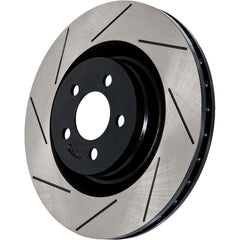 Stoptech Slotted Rotor - Front Right | 2003-2006 Mitsubishi Evo 8/9 (126.46064SR).