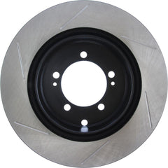 StopTech Sport Slotted Brake Rotor - Rear Left | 2003-2006 Mitsubishi Evo 8/9 (126.46065SL).