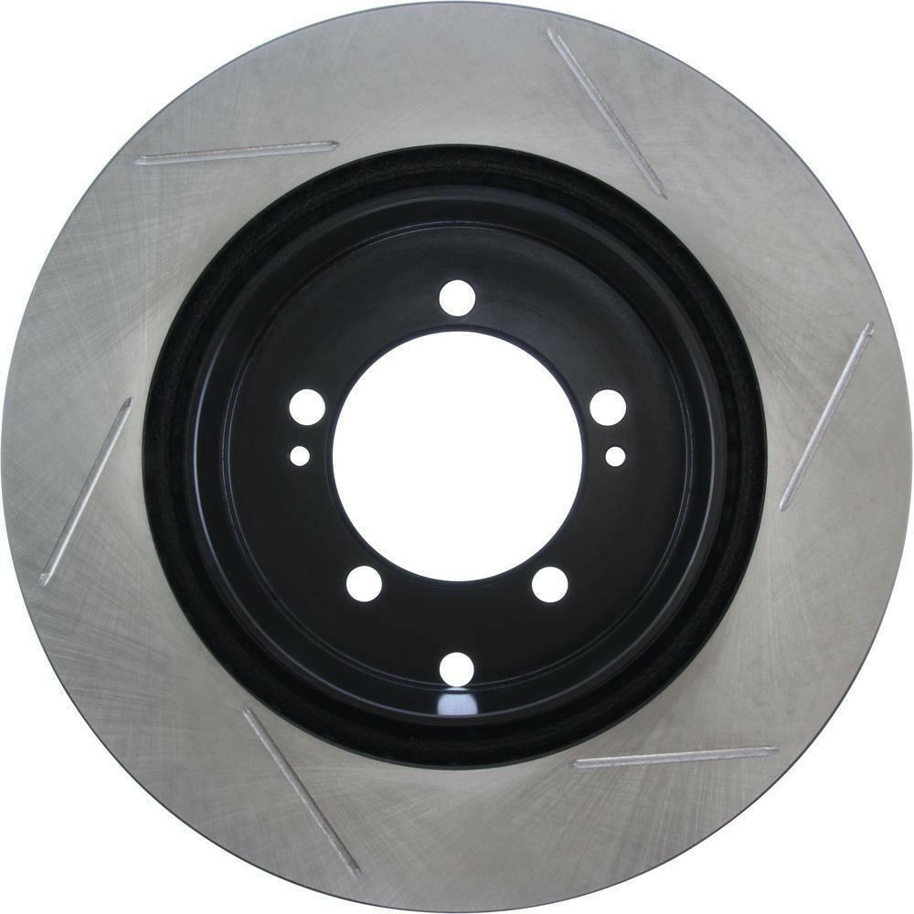 StopTech Sport Slotted Brake Rotor - Rear Right | 2003-2006 Mitsubishi Evo 8/9 (126.46065SR).