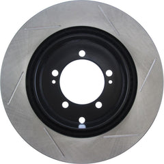 StopTech Sport Slotted Brake Rotor - Rear Right | 2003-2006 Mitsubishi Evo 8/9 (126.46065SR).
