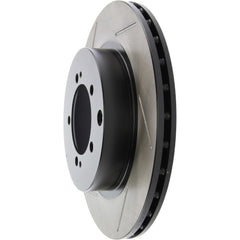 StopTech Sport Slotted Brake Rotor - Rear Right | 2003-2006 Mitsubishi Evo 8/9 (126.46065SR).
