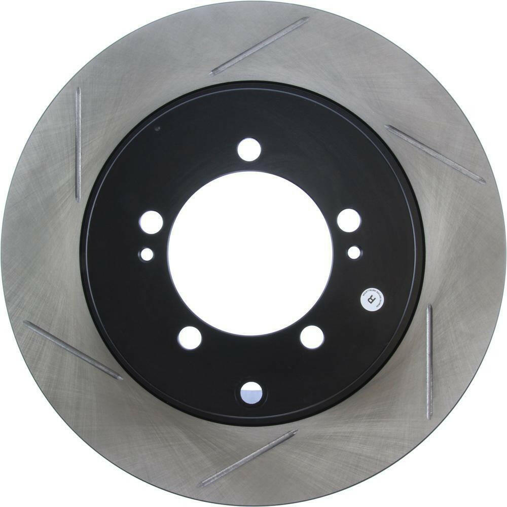 StopTech Sport Slotted Brake Rotor - Rear Right | 2003-2006 Mitsubishi Evo 8/9 (126.46065SR).