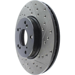 StopTech Sport Cryo Drilled/Slotted Front Right Rotor | 2017-2021 Honda Civic Si (127.40094CR).