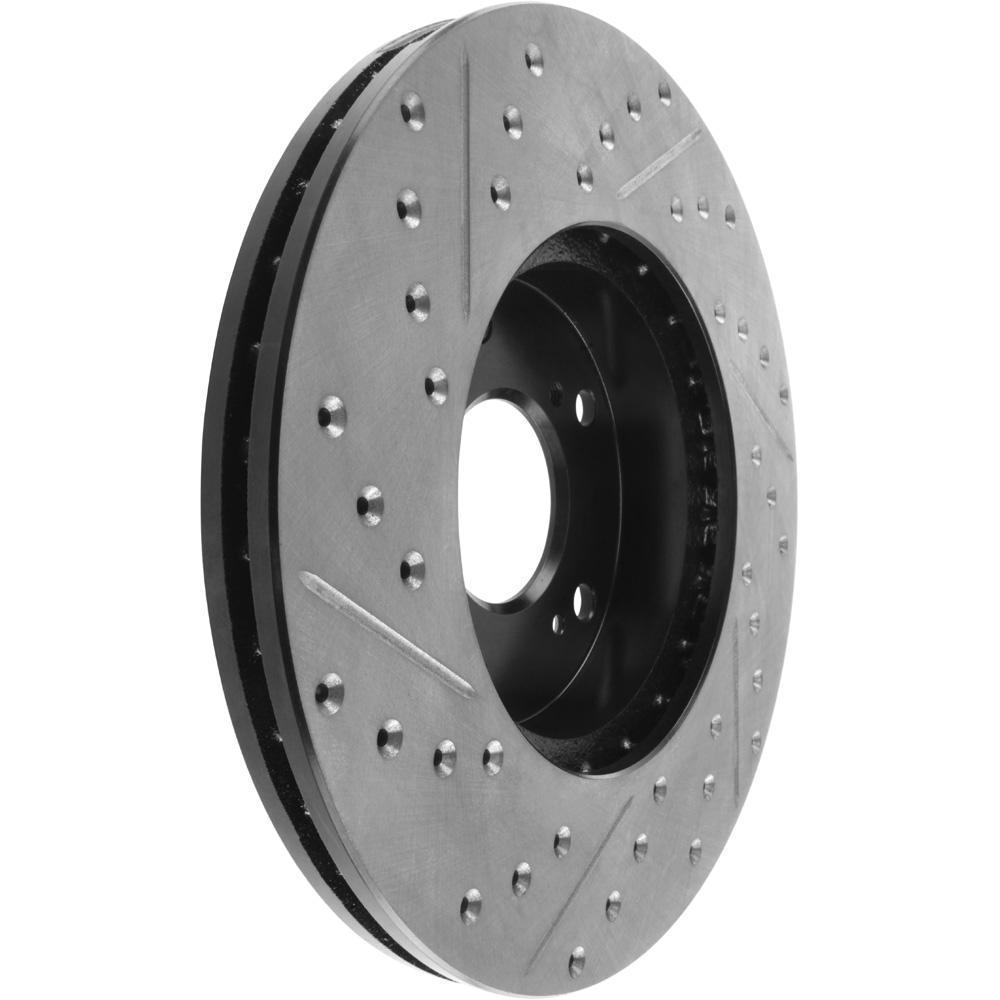 StopTech Sport Drilled/Slotted Front Left Rotor | 2017-2021 Honda Civic Si (127.40094L).