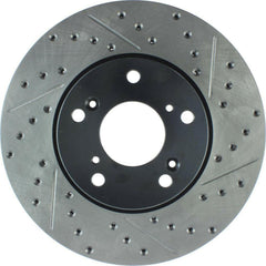 StopTech Sport Drilled/Slotted Front Right Rotor | 2017-2021 Honda Civic Si (127.40094R).