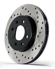 StopTech Drilled Sport Rotor - Front Right | Multiple Fitments (128.42100R).