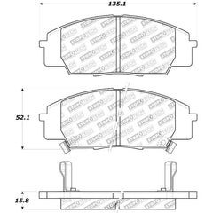 StopTech Sport Brake Pads - Front | Multiple Honda/Acura Fitments (309.08290).
