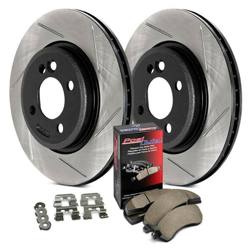 Stoptech Street Kit-Slotted Front | 2008-2015 Mitsubishi Lancer Evo X (937.46017).