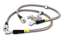 StopTech Stainless Rear Steel Brake Lines | 2013-2018 Subaru BRZ/Scion FR-S, 2013-2017 Subaru WRX STI, and 2008-2012 Subaru Impreza (950.47508)