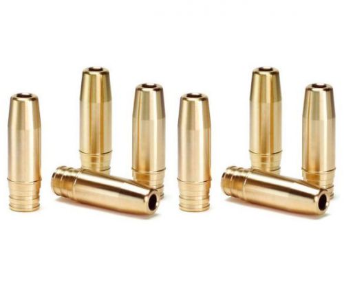 Supertech 43.65mm Manganese Bronze Intake/Exhaust Valve Guides - Set of 8 | Multiple Fitments (GDE-MEVOX-8).