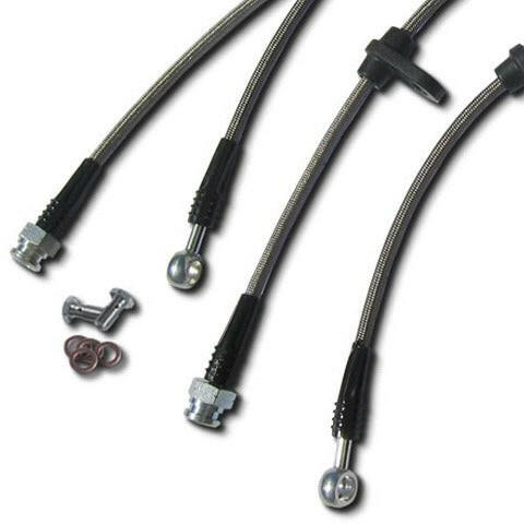 Techna-Fit Brake Line Kit | 2017-2021 Honda Civic Si/EX Sedan (HN-1512).
