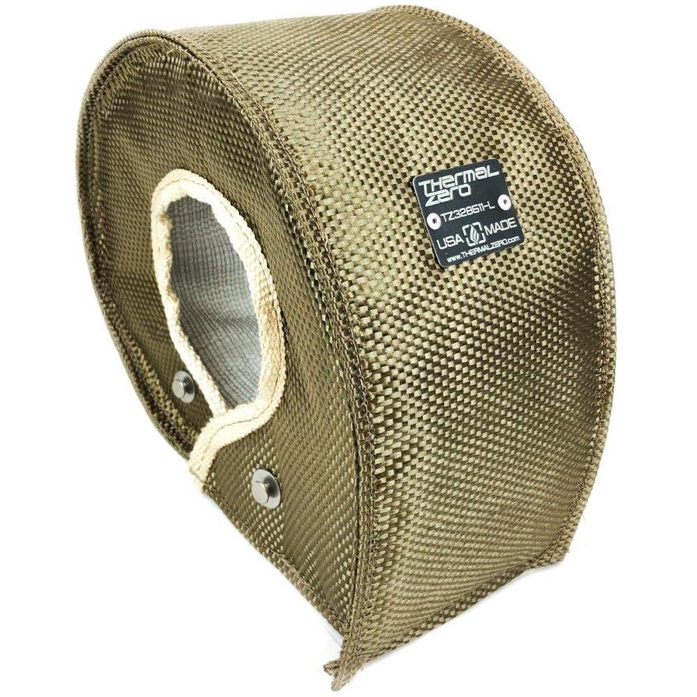 Thermal Zero Turbo Blanket for Borg Warner S400 Series T6 Turbo (TZ328511-B/TZ328511-L).