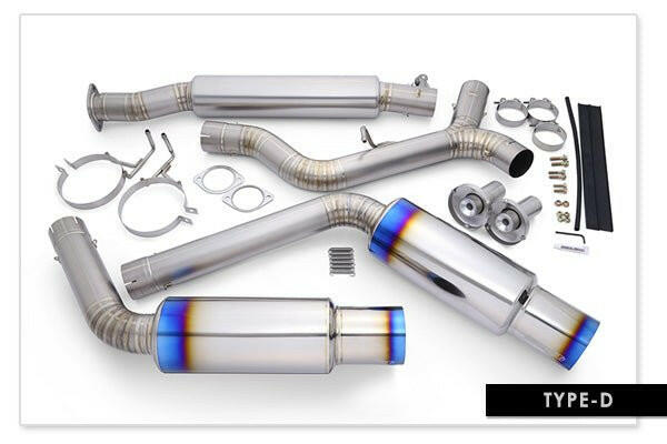 Tomei Expreme Ti Dual Exit Titanium Catback ”Type D” | 2022+ Subaru WRX (TB6090-SB06B).