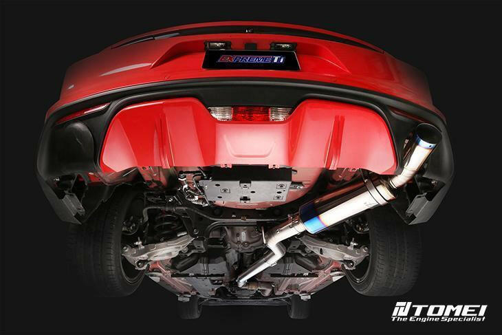 Tomei Expreme Ti Cat-Back Exhaust | 2015+ Ford Mustang Ecoboost (TB6090-FR01A).
