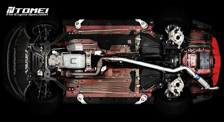 Tomei Expreme Ti Cat-Back Exhaust | 2015+ Ford Mustang Ecoboost (TB6090-FR01A).