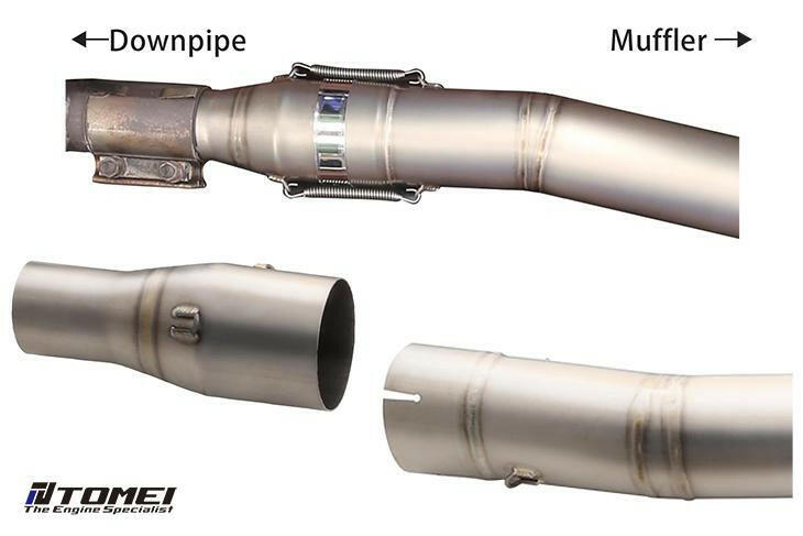 Tomei Expreme Ti Cat-Back Exhaust | 2015+ Ford Mustang Ecoboost (TB6090-FR01A).