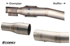 Tomei Expreme Ti Cat-Back Exhaust | 2015+ Ford Mustang Ecoboost (TB6090-FR01A).