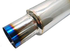 Tomei Titanium Cat-Back Exhaust JDM Bumper | 2003-2006 Mitsubishi EVO 7-9 (TB6090-MT01A).
