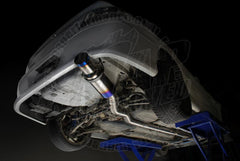 Tomei Titanium Cat-Back Exhaust JDM Bumper | 2003-2006 Mitsubishi EVO 7-9 (TB6090-MT01A).