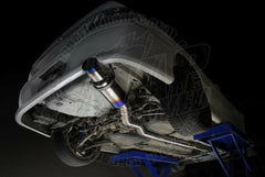 Tomei Titanium Cat-Back Exhaust JDM Bumper | 2003-2006 Mitsubishi EVO 7-9 (TB6090-MT01A).