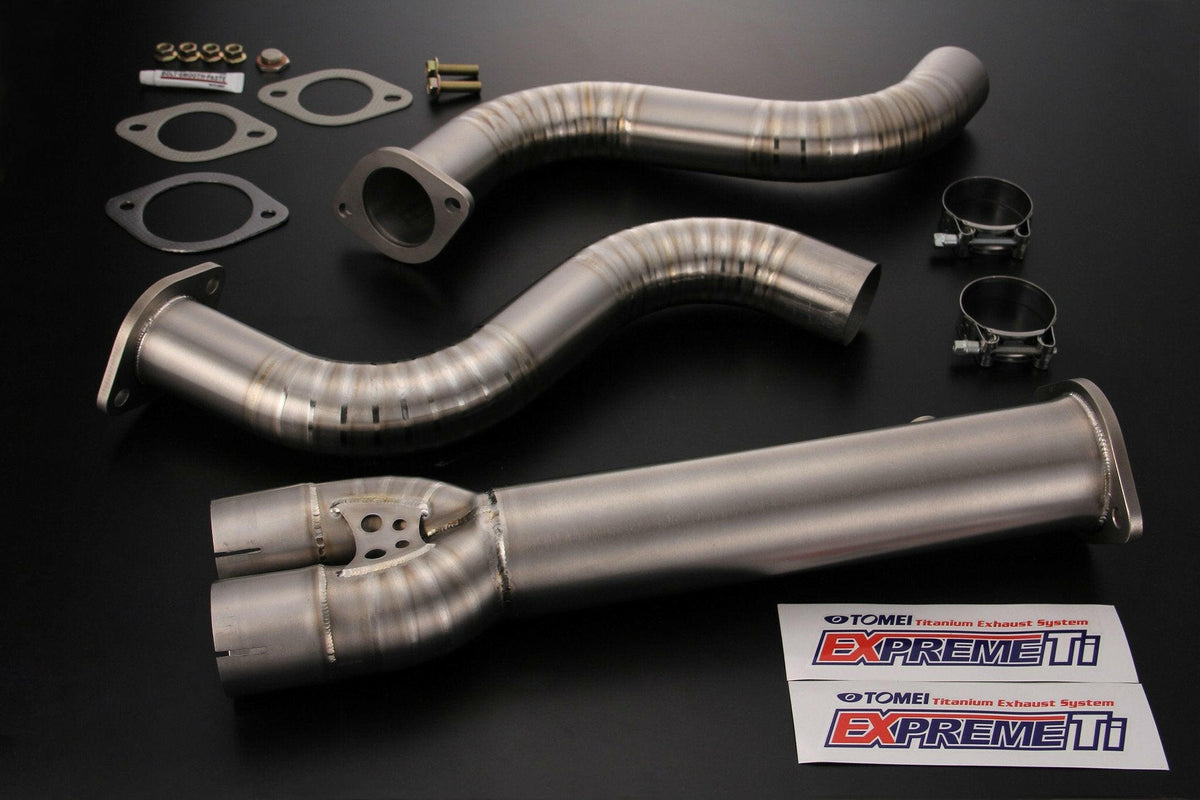 Tomei EXPREME Ti TITANIUM MID Y PIPE | Nissan 2003-2017 Nissan 350Z/370Z (TB6110-NS02A).