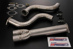 Tomei EXPREME Ti TITANIUM MID Y PIPE | Nissan 2003-2017 Nissan 350Z/370Z (TB6110-NS02A).