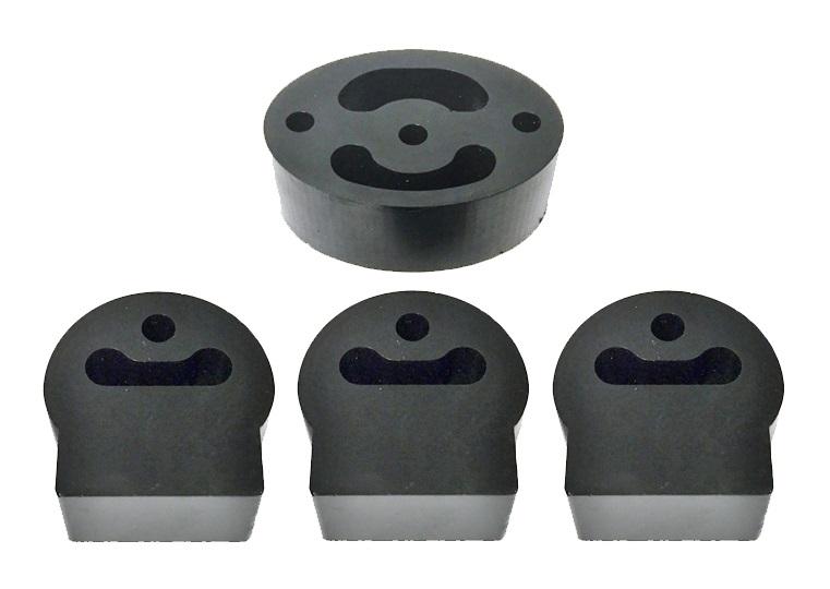 Torque Solution Exhaust Hanger Mount Kit | 2016 - 2021 Honda Civic/Si Sedan Only (TS-EH-309).