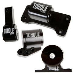 Torque Solution Billet Aluminum 4 Piece Engine Mount Kit 5 Speed | 2003-2006 Mitsubishi Evo 8/9 (TS-EV-1235).