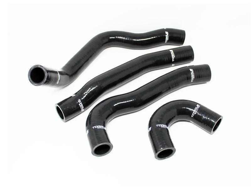 Torque Solution Silicone Radiator Hose Kit | 2008-2015 Mitsubishi Evo X (TS-EVX-434RD).