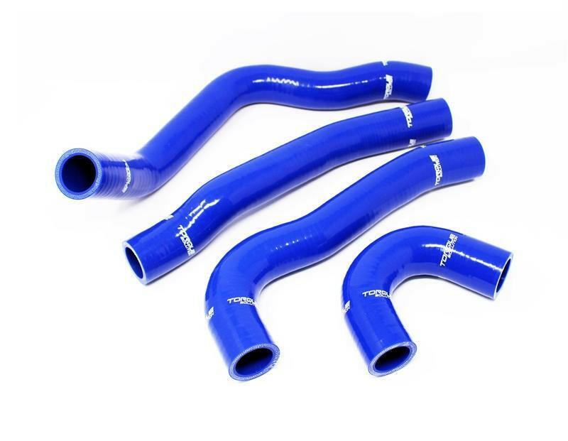 Torque Solution Silicone Radiator Hose Kit | 2008-2015 Mitsubishi Evo X (TS-EVX-434RD).