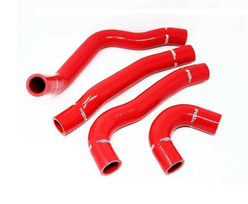 Torque Solution Silicone Radiator Hose Kit | 2008-2015 Mitsubishi Evo X (TS-EVX-434RD).
