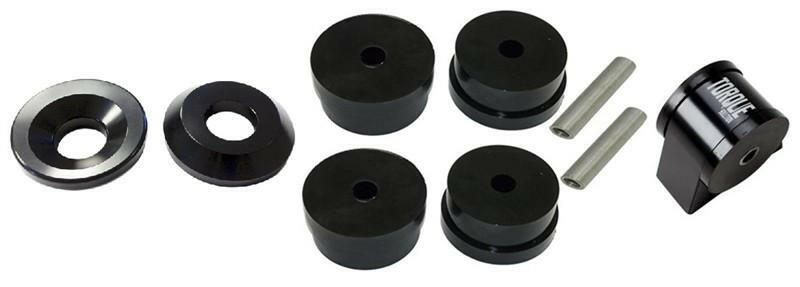 Torque Solution Side/Rear Mount Inserts & Billet Front Engine Mount | 2008-2015 Mitsubishi Evo X (TS-EX-006).