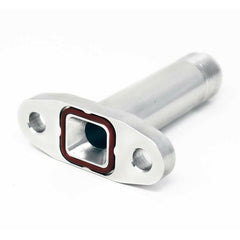 Torque Solution Extended Port Matched -10AN Oil Drain Flange for T3/T4 Turbos (TS-UNI-588).