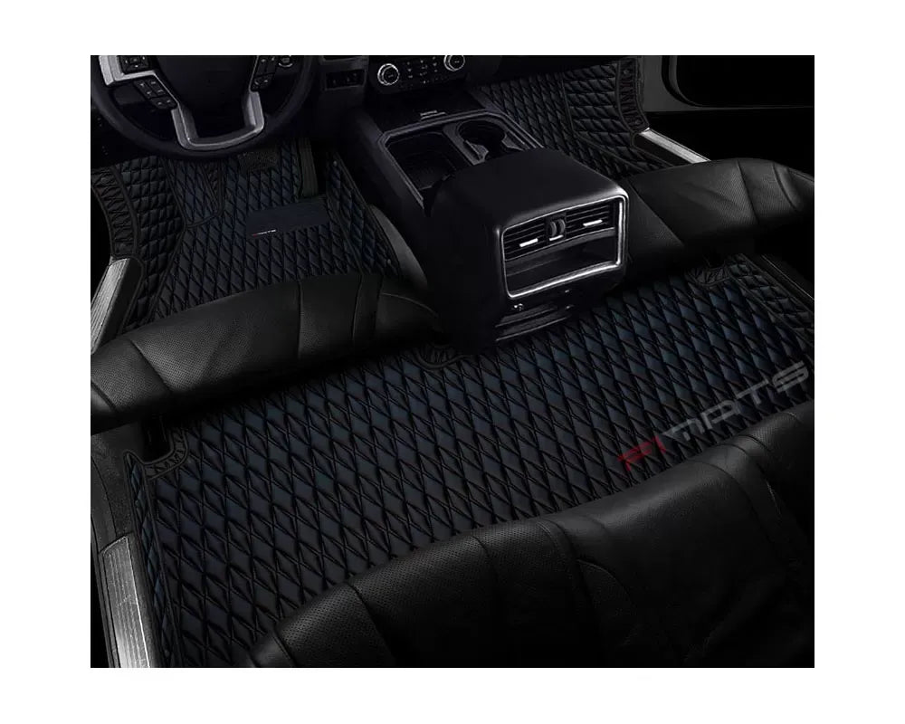2008-2019 Fiat 500E F1Mats Floor Mats Single Layer Diamond.