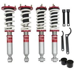 TruHart StreetPlus + V-ACK Coilover System | Multiple Nissan/Infiniti Fitments (TH-N806-VACF-12).