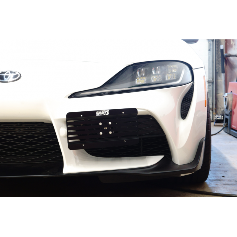 TurboXS TowTag License Plate Relocation Kit | 2020-2021 Toyota Supra (TOWTAG-A90).