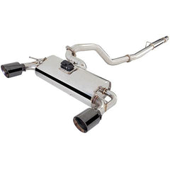 XForce Stainless Steel 3” Cat-Back System | 2016-2018 Ford Focus RS (ESFRS16VKCS)