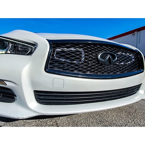 Velossa Tech BIG MOUTH Full Kit Intake Snorkel | 2016-2022 Infiniti Q60 Red Sport (VT-BM-0225-PBLU-BLK-RECT)
