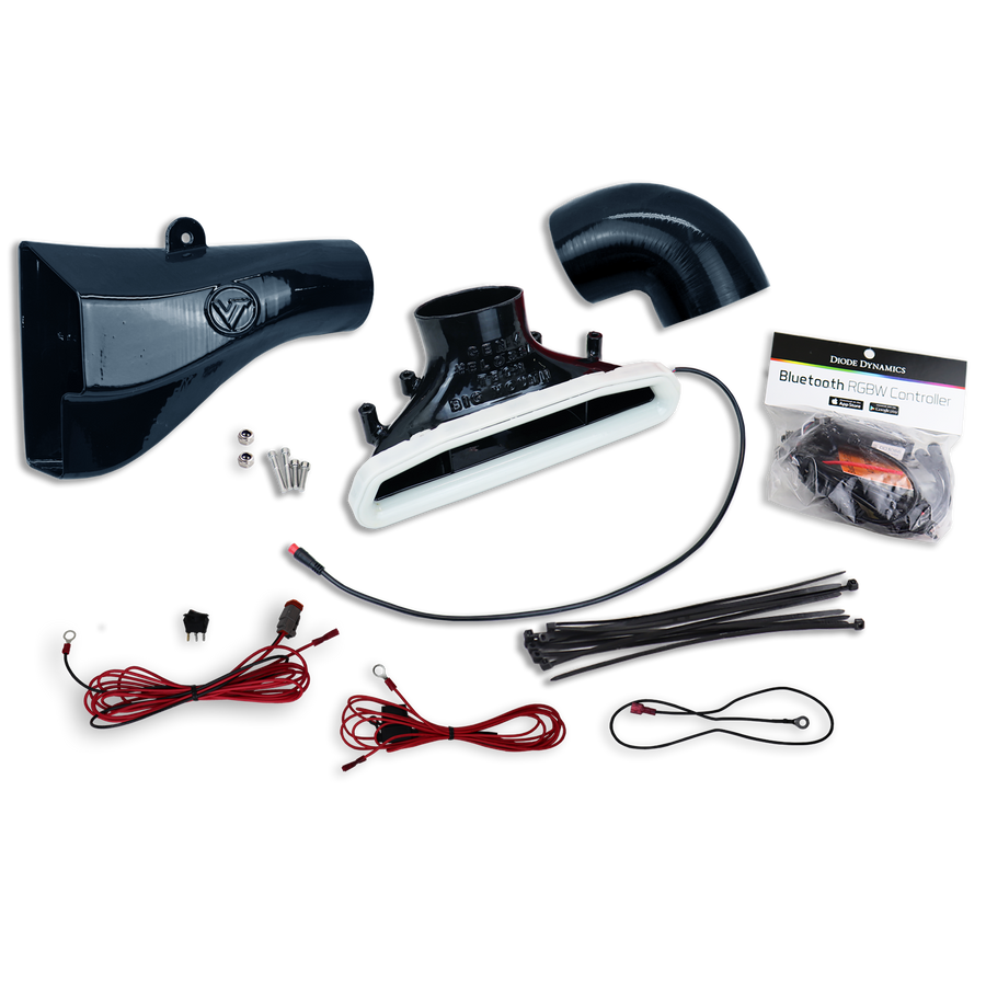 Velossa Tech BIG MOUTH Full Lit Kit Intake Snorkel | 2020-2026 Toyota Supra (VT-BM-1226)
