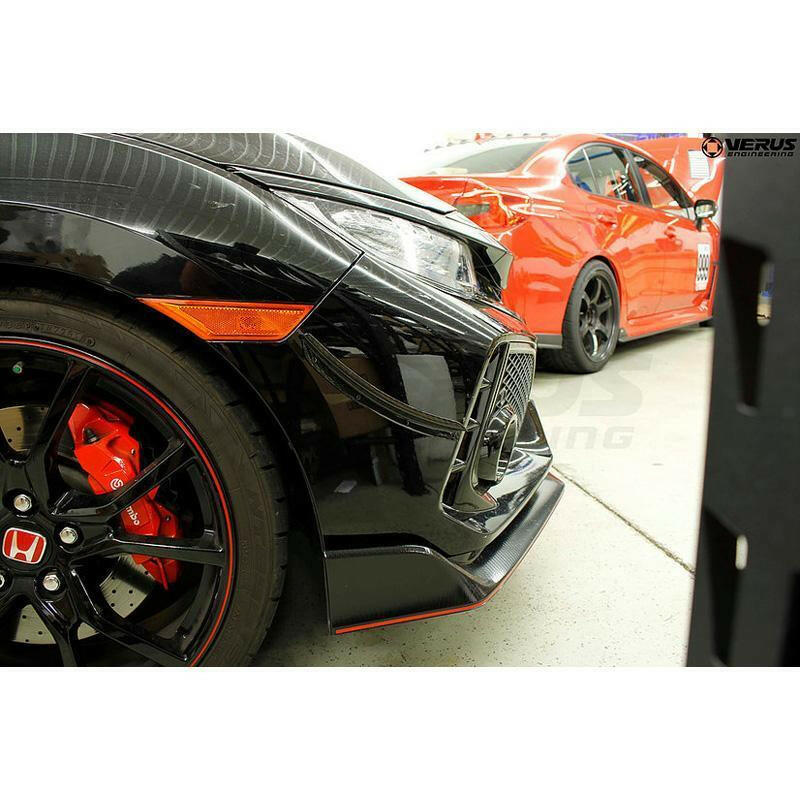 Verus Engineering Dive Planes / Canards | 2017-2021 Honda Civic Si/Type-R (A0185A).